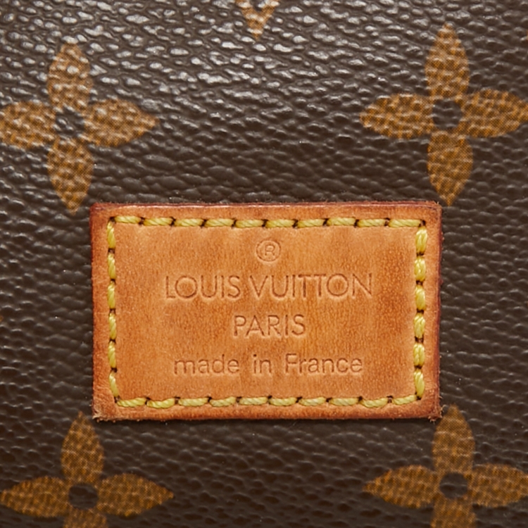 Pre Owned Louis Vuitton Monogram Canvas Saumur 30 Bag