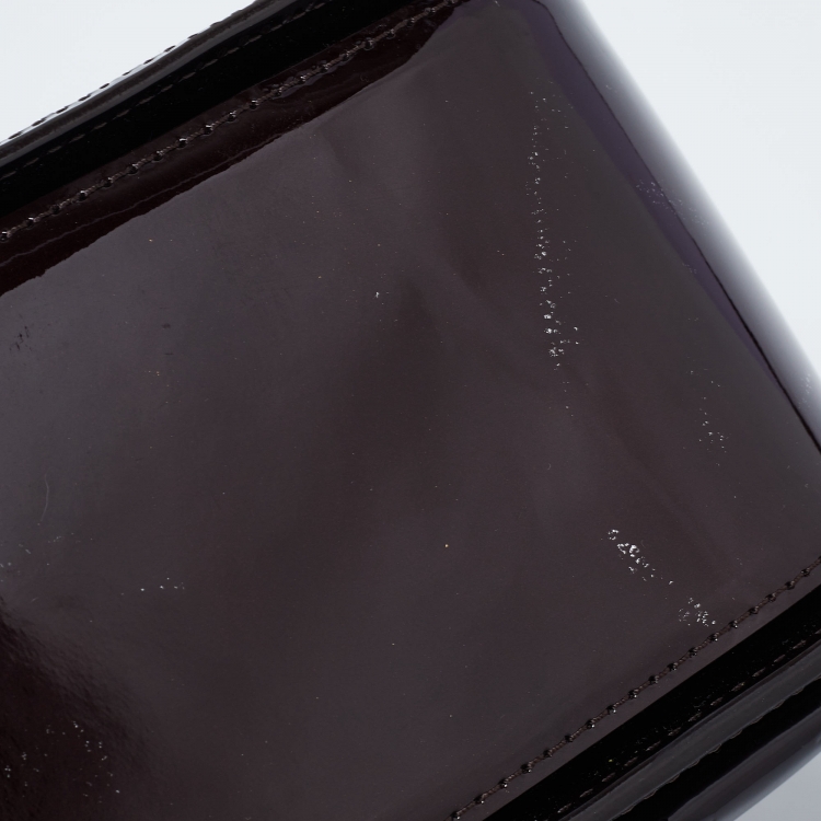 Pre Owned Louis Vuitton Amarante Monogram Vernis Mirada Bag