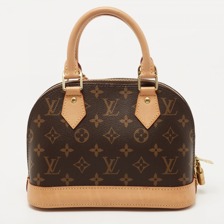 Pre Owned Louis Vuitton Monogram Canvas Alma BB Bag