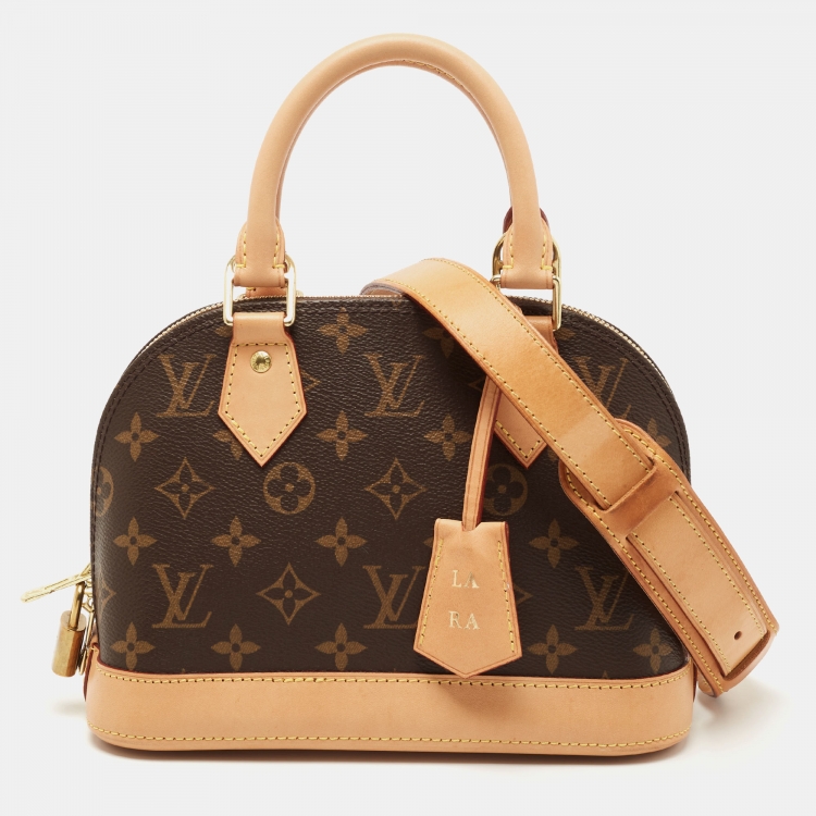 Pre Owned Louis Vuitton Monogram Canvas Alma BB Bag