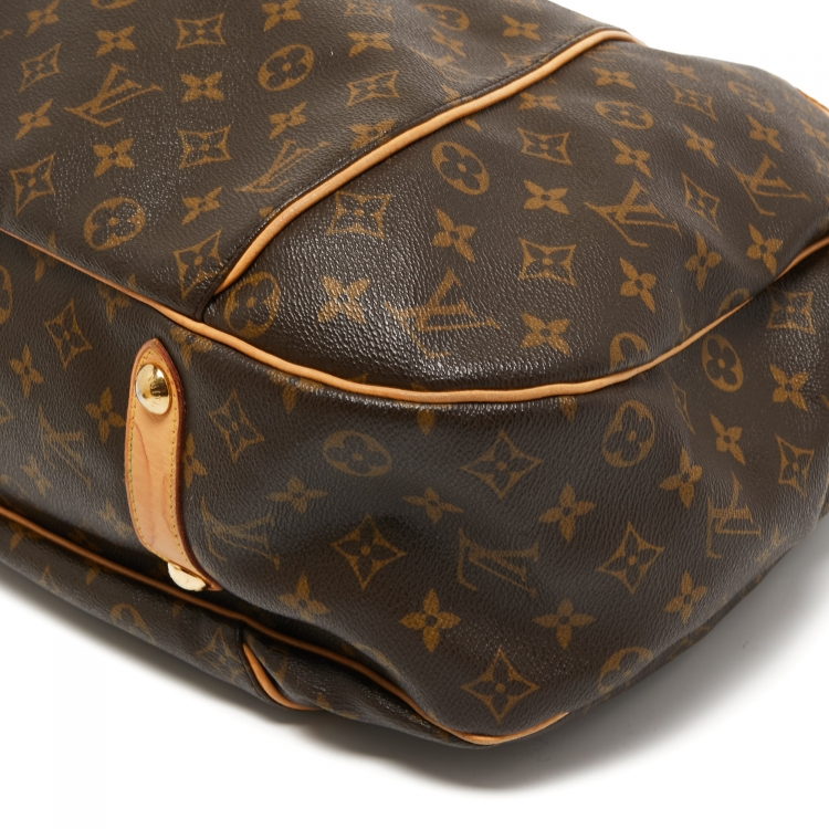 Pre Owned Louis Vuitton Monogram Canvas Galliera GM Bag