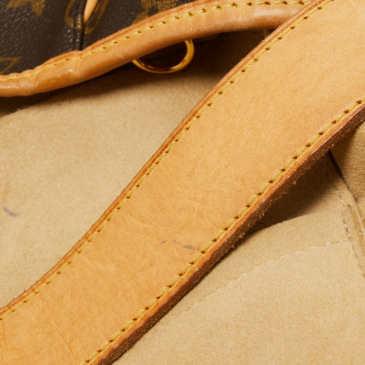Pre Owned Louis Vuitton Monogram Canvas Galliera GM Bag