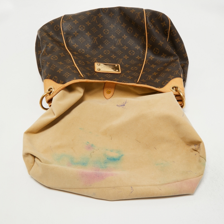 Pre Owned Louis Vuitton Monogram Canvas Galliera GM Bag
