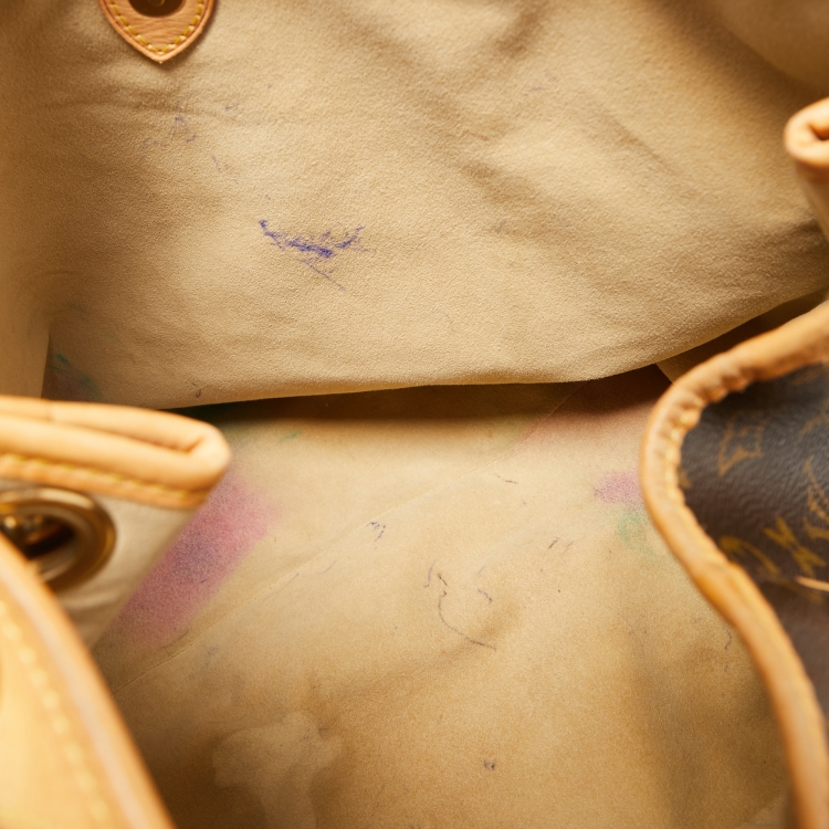 Pre Owned Louis Vuitton Monogram Canvas Galliera GM Bag