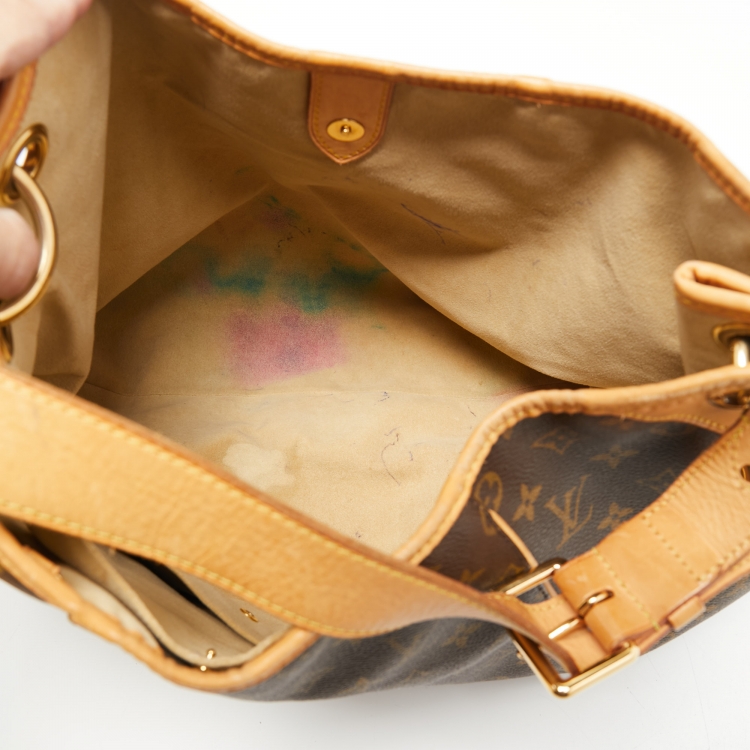 Pre Owned Louis Vuitton Monogram Canvas Galliera GM Bag