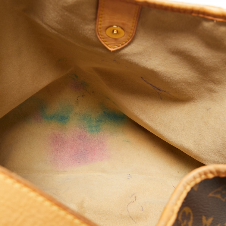 Pre Owned Louis Vuitton Monogram Canvas Galliera GM Bag