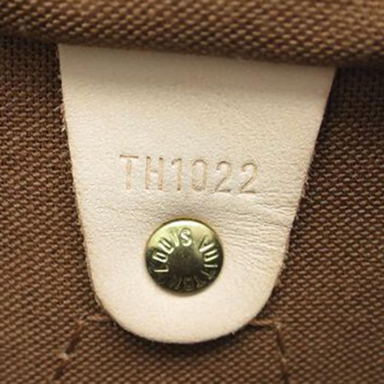 Pre Owned Louis Vuitton Monogram Canvas Speedy 40