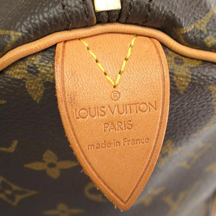 Pre Owned Louis Vuitton Monogram Canvas Speedy 40