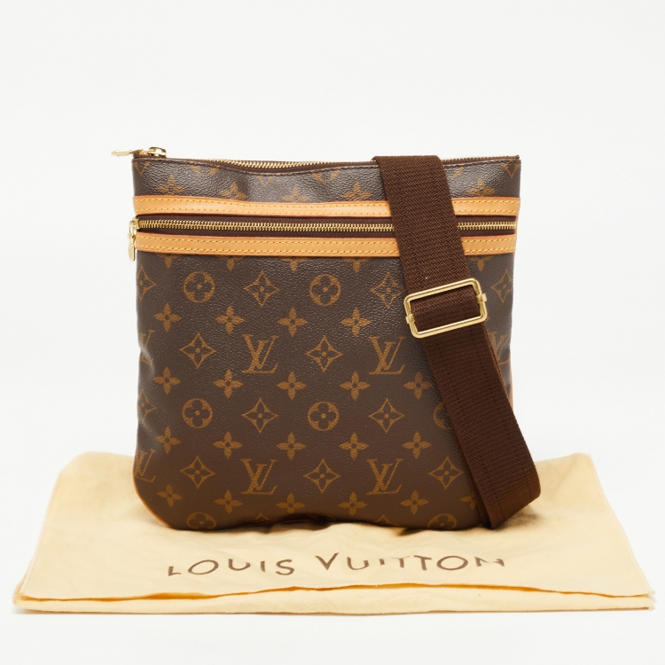 Pre Owned Louis Vuitton Monogram Canvas Pochette Bosphore Messenger Bag