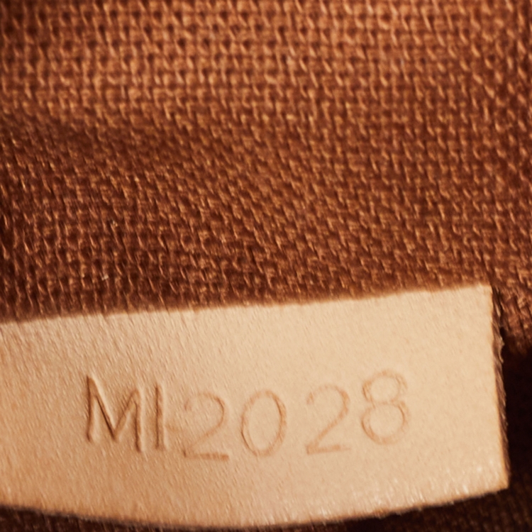 Pre Owned Louis Vuitton Monogram Canvas Pochette Bosphore Messenger Bag