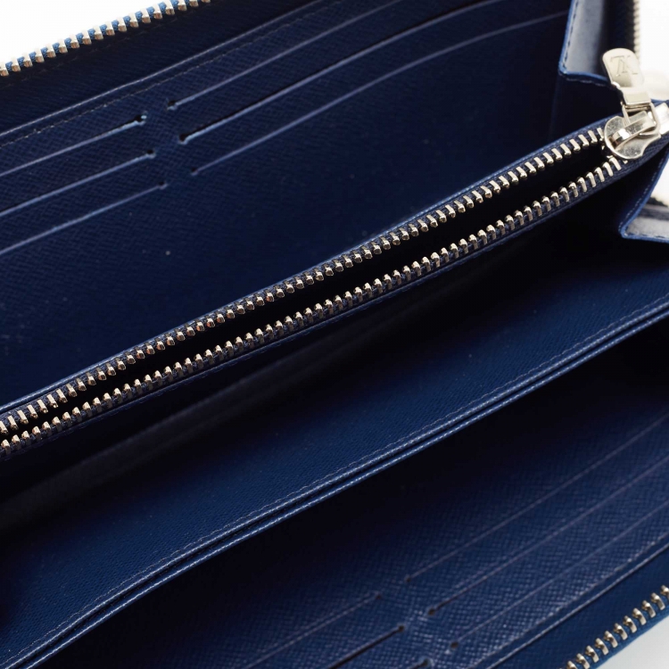 Louis Vuitton Escale Blue Monogram Canvas Zippy Wallet Louis Vuitton