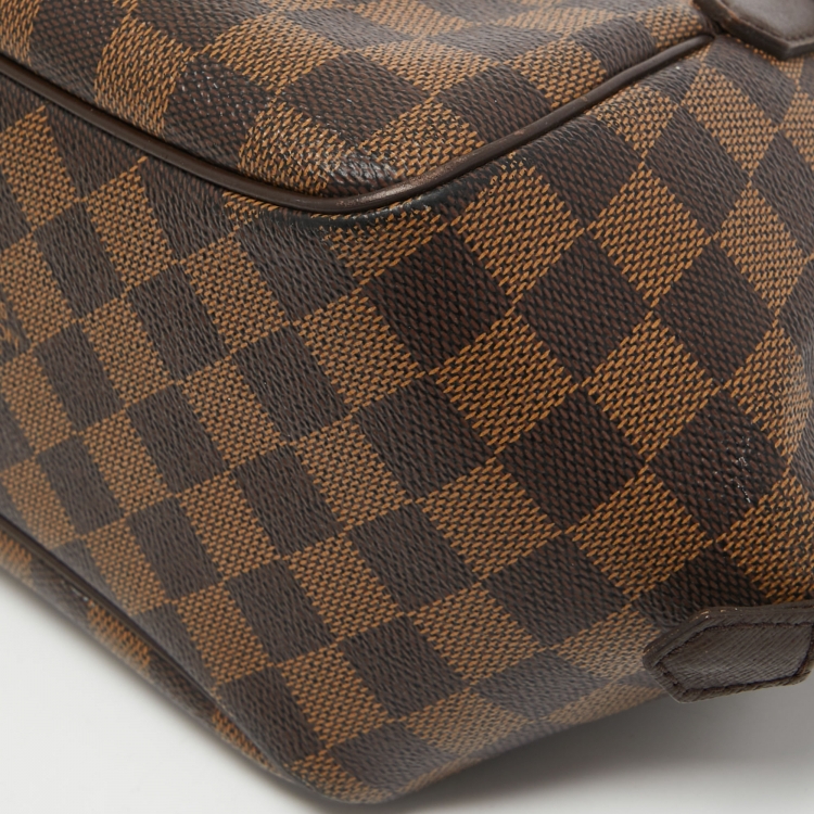 Pre Owned Louis Vuitton Damier Ebene Canvas Belem PM Bag