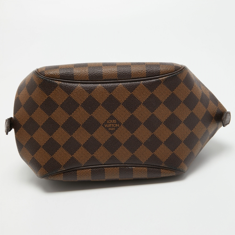 Pre Owned Louis Vuitton Damier Ebene Canvas Belem PM Bag