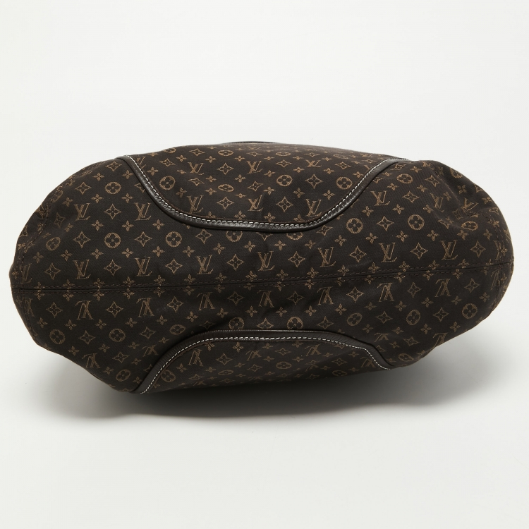 Pre Owned Louis Vuitton Fusain Monogram Idylle Canvas Elegie Bag