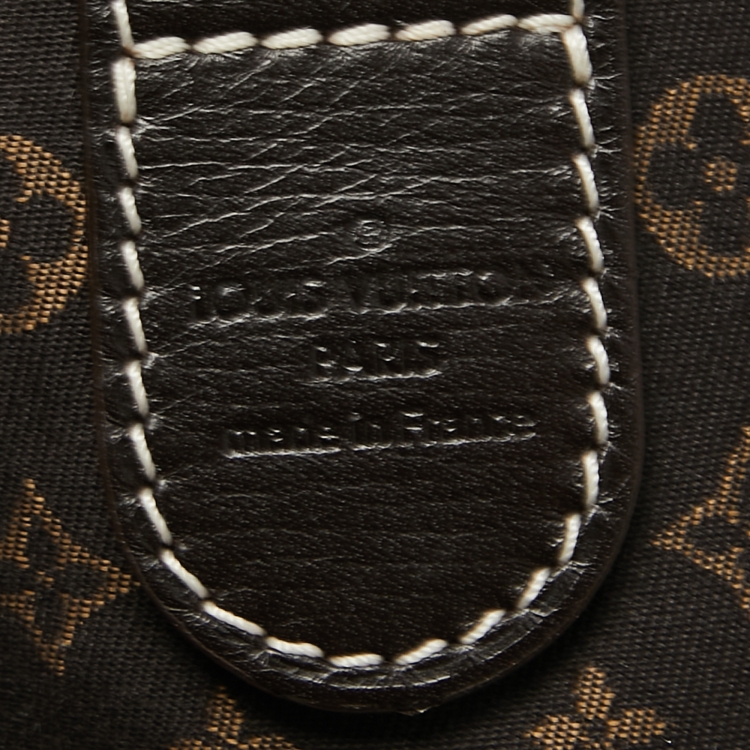 Pre Owned Louis Vuitton Fusain Monogram Idylle Canvas Elegie Bag