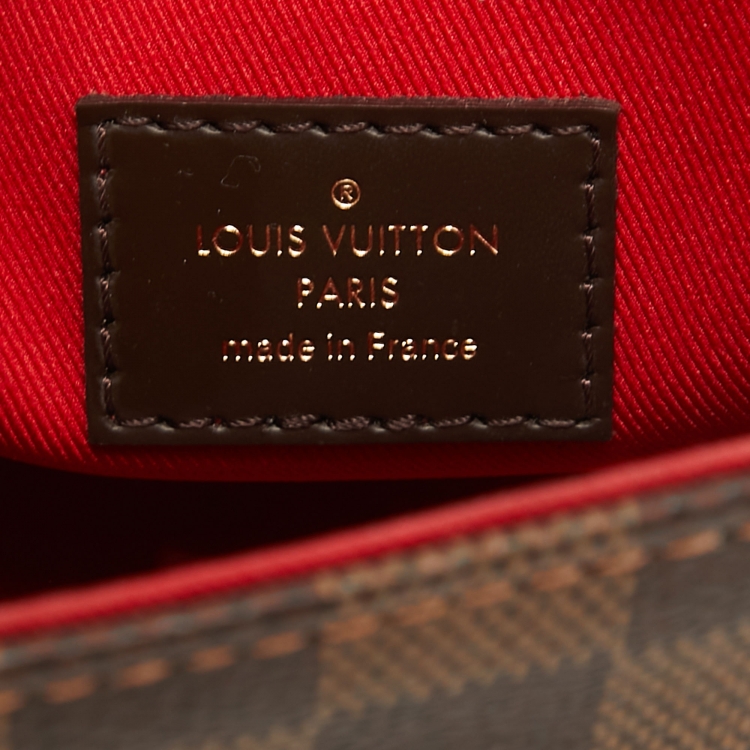 Pre Owned Louis Vuitton Damier Ebene Canvas Croisette Bag