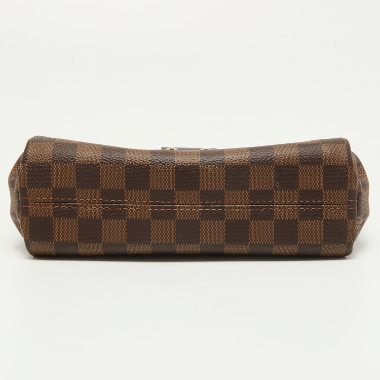 Pre Owned Louis Vuitton Damier Ebene Canvas Croisette Bag