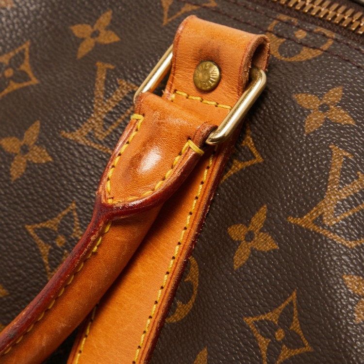 Pre Owned Louis Vuitton Monogram Canvas Keepall 50 Bandoulier Bag