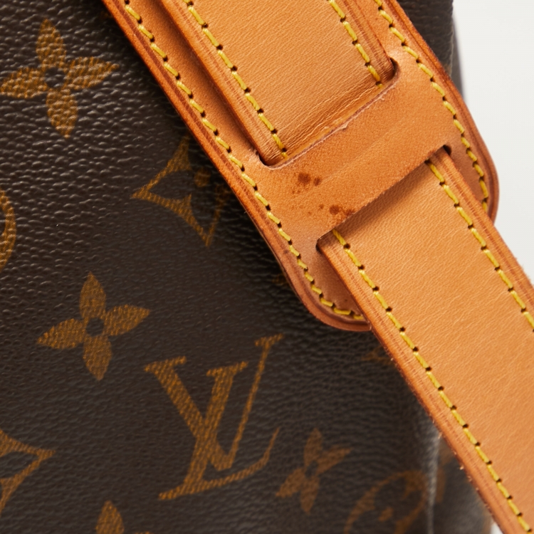 Pre Owned Louis Vuitton Monogram Canvas Keepall 50 Bandoulier Bag