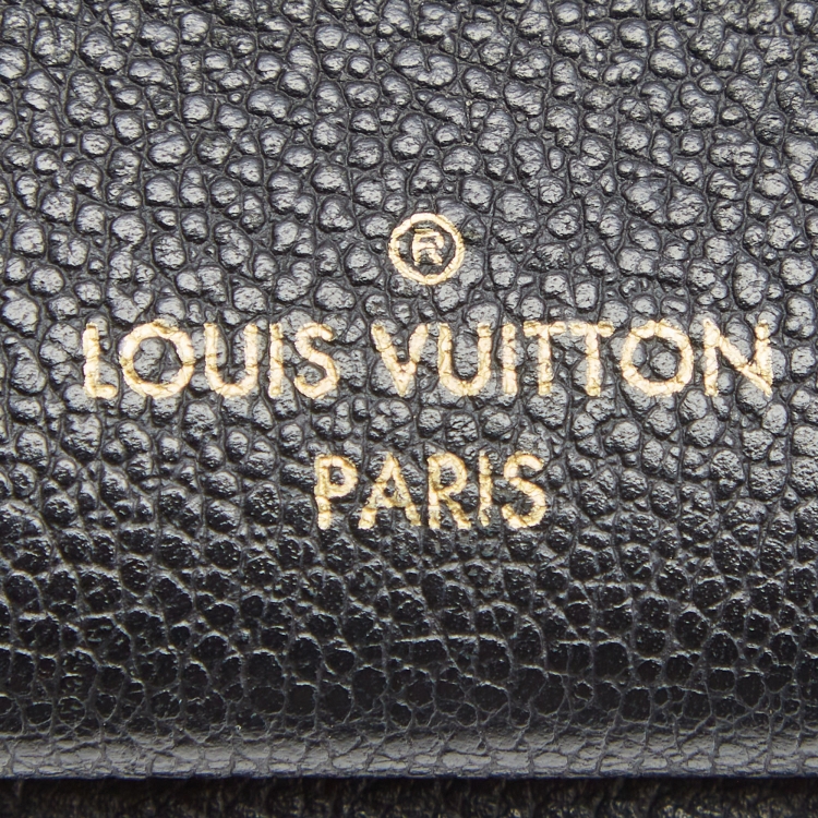 Pre Owned Louis Vuitton Black Monogram Empreinte Leather Vavin BB Bag