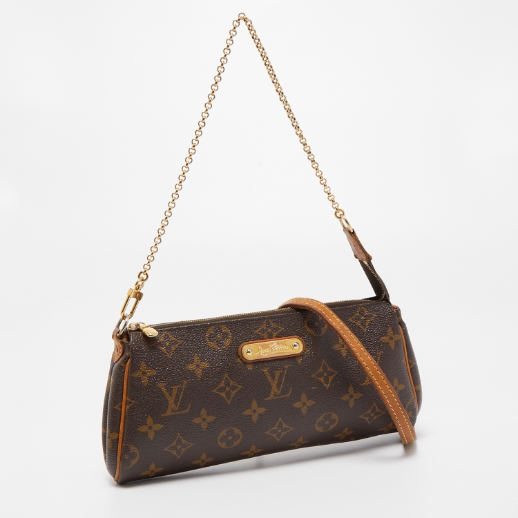 Pre Owned Louis Vuitton Monogram Canvas Eva Pochette