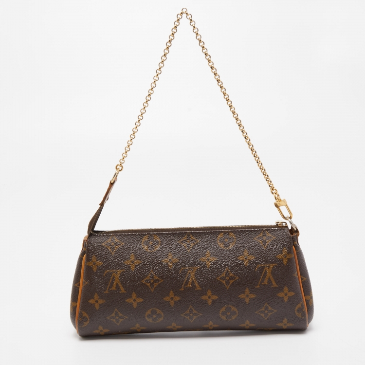 Pre Owned Louis Vuitton Monogram Canvas Eva Pochette
