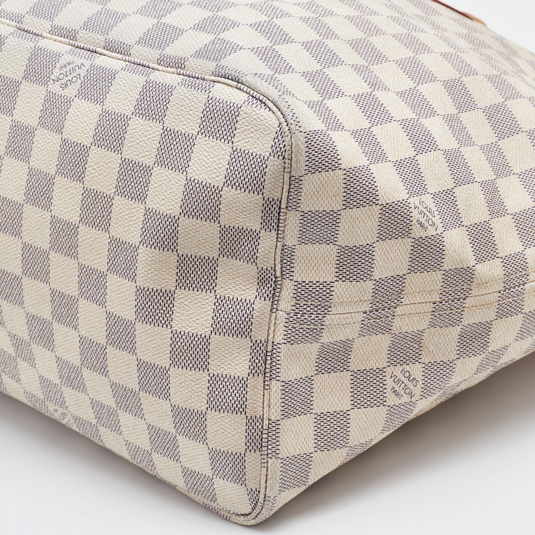 Pre Owned Louis Vuitton Damier Azur Canvas Neverfull GM Bag