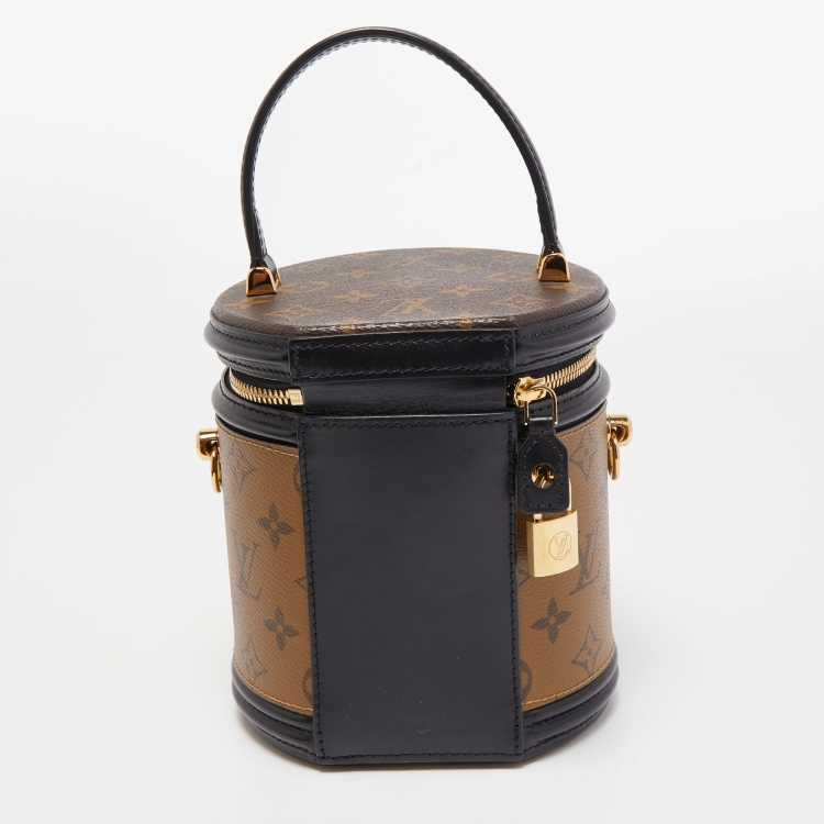 Pre Owned Louis Vuitton Reverse Monogram Canvas Cannes Bag