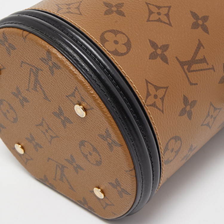 Pre Owned Louis Vuitton Reverse Monogram Canvas Cannes Bag