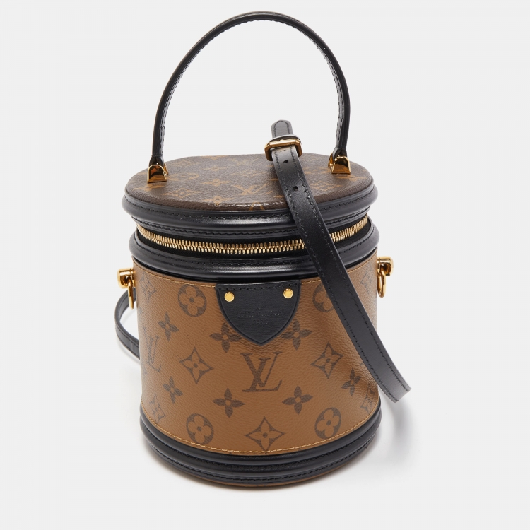 Pre Owned Louis Vuitton Reverse Monogram Canvas Cannes Bag