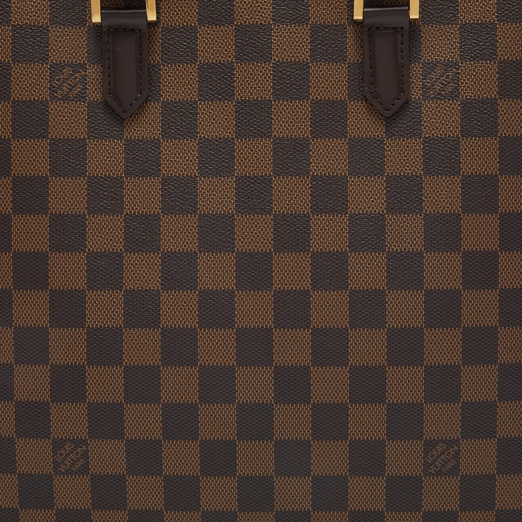 Pre Owned Louis Vuitton Damier Ebene Canvas Venice Sac Plat Bag