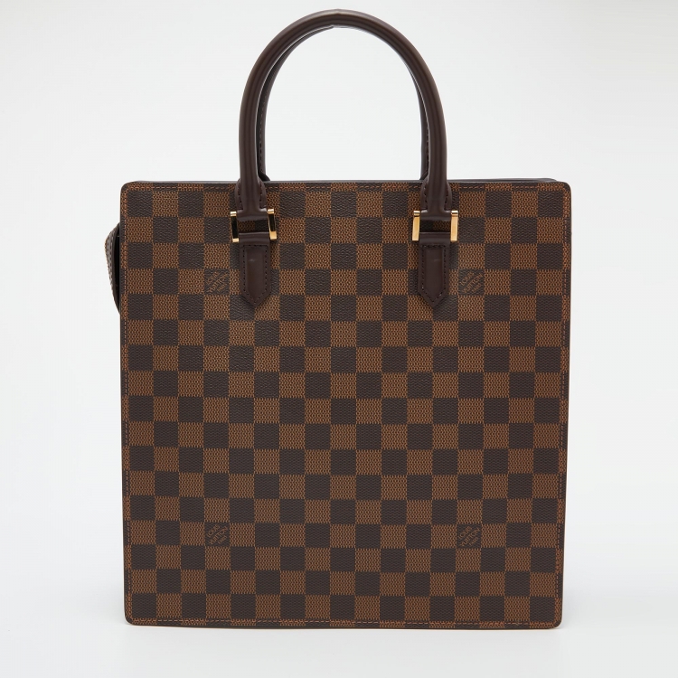 Pre Owned Louis Vuitton Damier Ebene Canvas Venice Sac Plat Bag