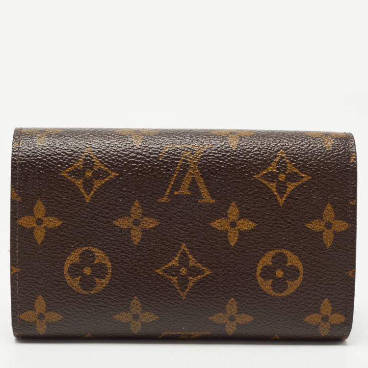 Pre Owned  Louis Vuitton Monogram Canvas Porte-Monnaie Tresor Wallet