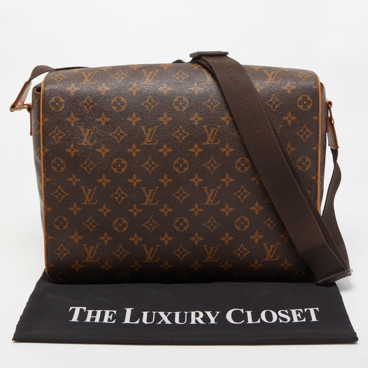 Pre Owned Louis Vuitton Monogram Canvas Abbesses Messenger Bag