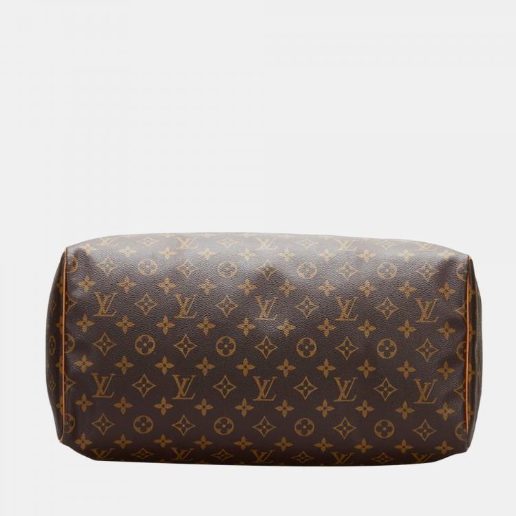 Pre Owned Louis Vuitton Brown Monogram Canvas Speedy 40 Top Handle Bag