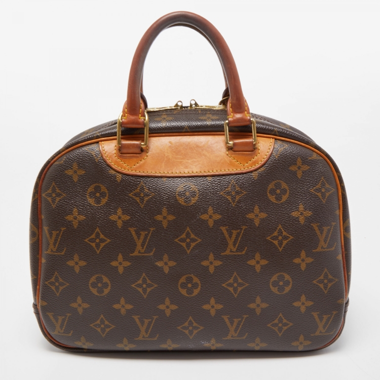 Pre Owned Louis Vuitton Monogram Canvas Trouville Bag