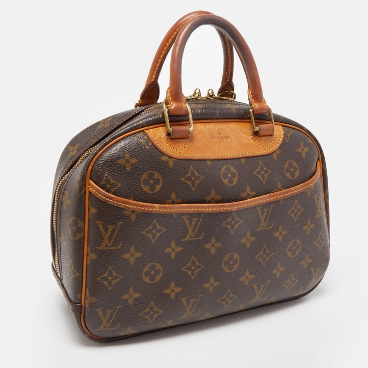 Pre Owned Louis Vuitton Monogram Canvas Trouville Bag