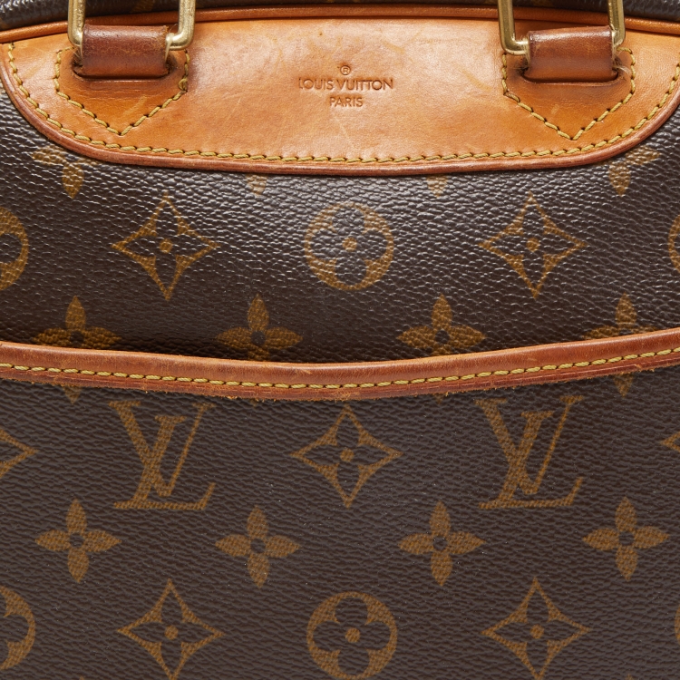 Pre Owned Louis Vuitton Monogram Canvas Trouville Bag