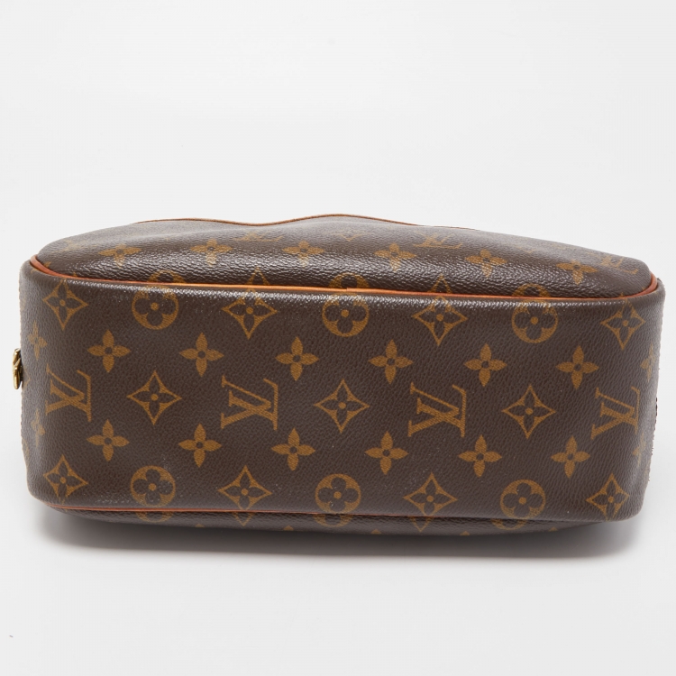 Pre Owned Louis Vuitton Monogram Canvas Trouville Bag