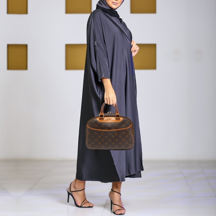 Pre Owned Louis Vuitton Monogram Canvas Trouville Bag