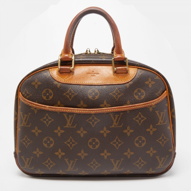 Pre Owned Louis Vuitton Monogram Canvas Trouville Bag
