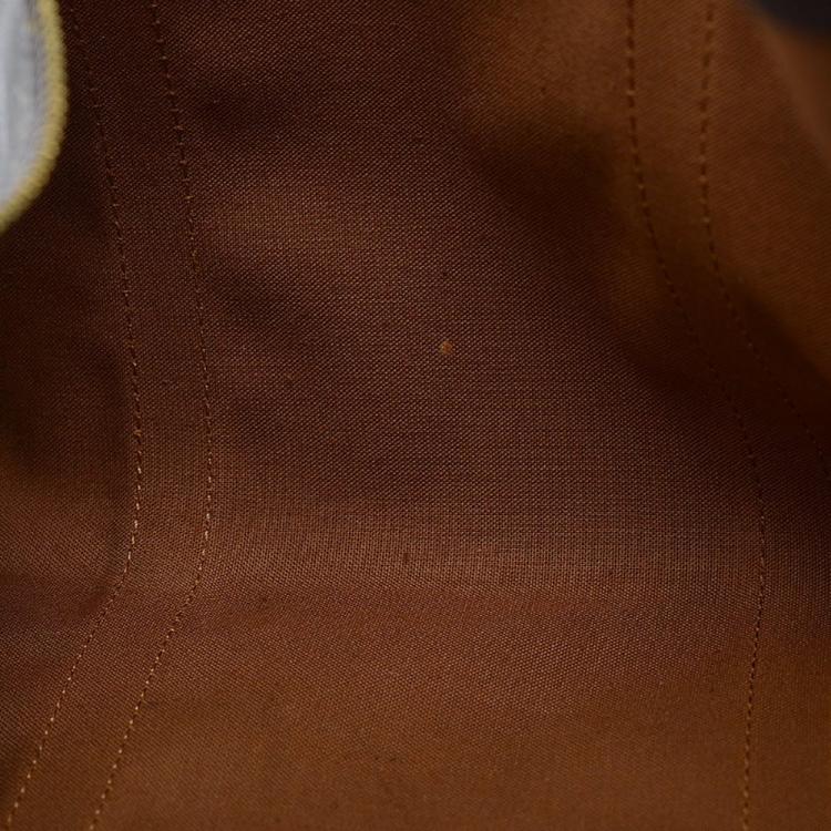Pre Owned Louis Vuitton Brown Monogram Canvas Keepall 60 Duffel Bag