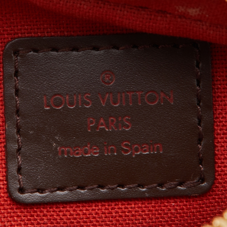 Pre Owned Louis Vuitton Damier Ebene Canvas Geronimos Bag