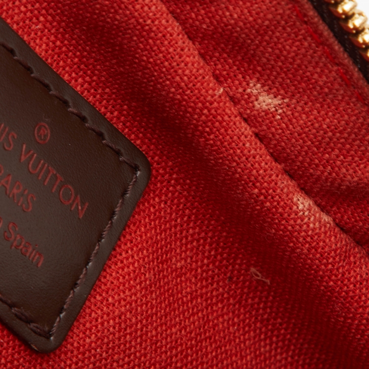 Pre Owned Louis Vuitton Damier Ebene Canvas Geronimos Bag