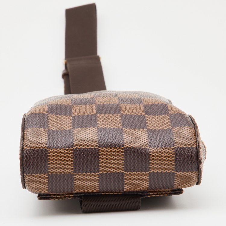 Pre Owned Louis Vuitton Damier Ebene Canvas Geronimos Bag