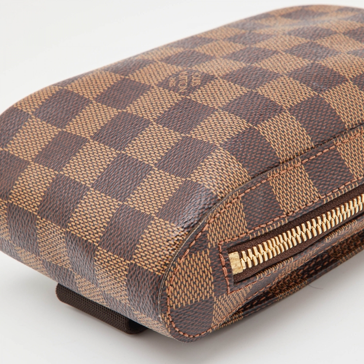 Pre Owned Louis Vuitton Damier Ebene Canvas Geronimos Bag