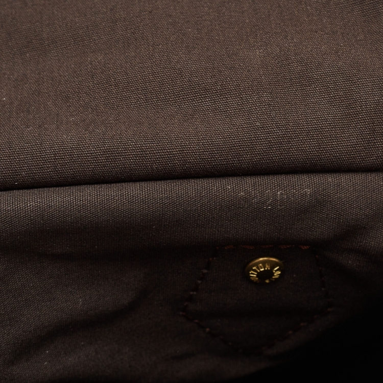 مملوكة مسبقًا Louis Vuitton Ebene Monogram Canvas Mini Lin Speedy 30 Bag