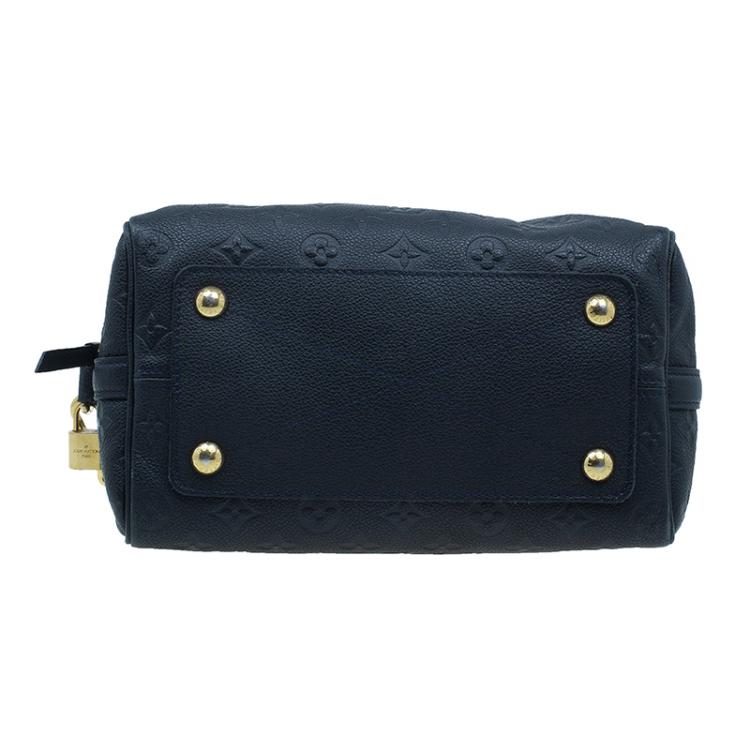 Pre Owned Louis Vuitton Orage Monogram Empreinte Bandouliere Speedy 25