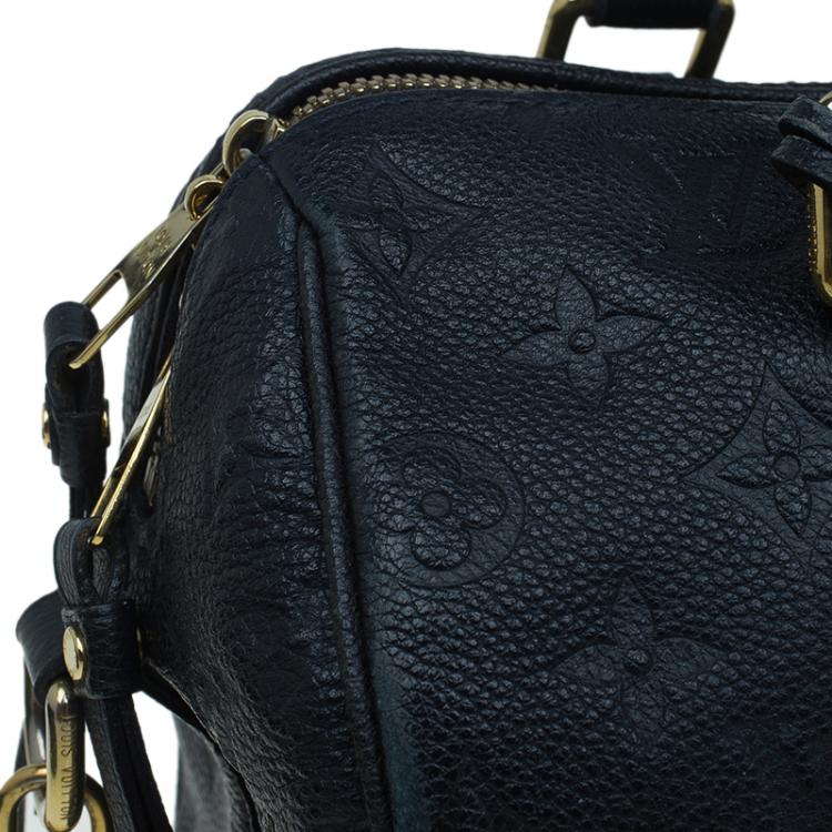 Pre Owned Louis Vuitton Orage Monogram Empreinte Bandouliere Speedy 25