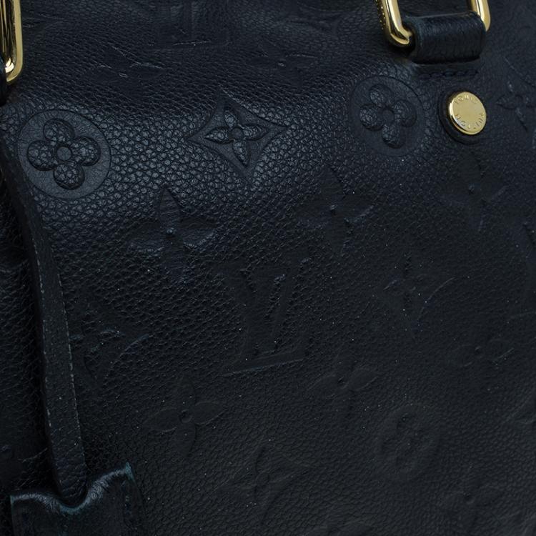 Pre Owned Louis Vuitton Orage Monogram Empreinte Bandouliere Speedy 25
